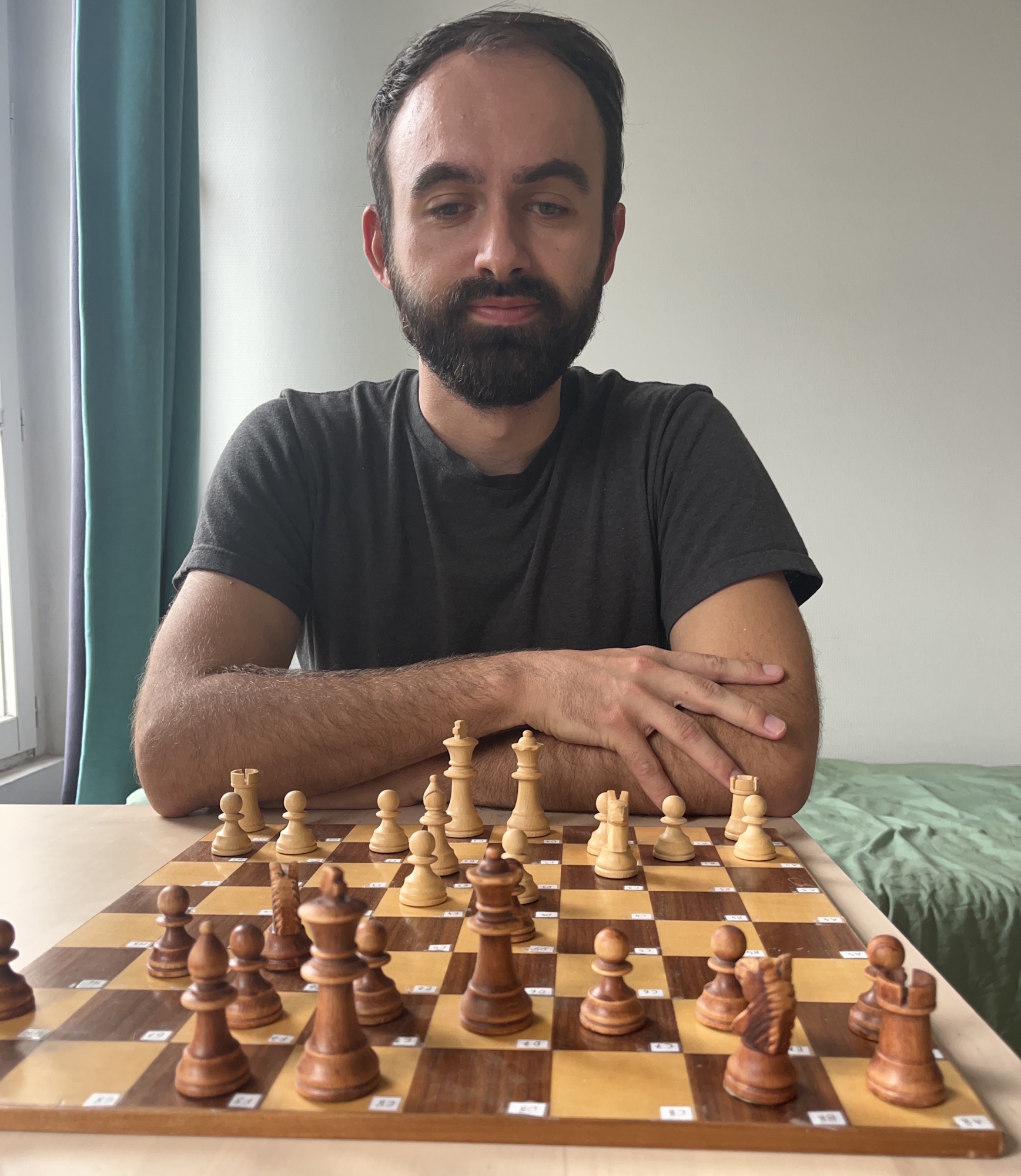 Photo de Matthieu Chaudon, coach d'échecs